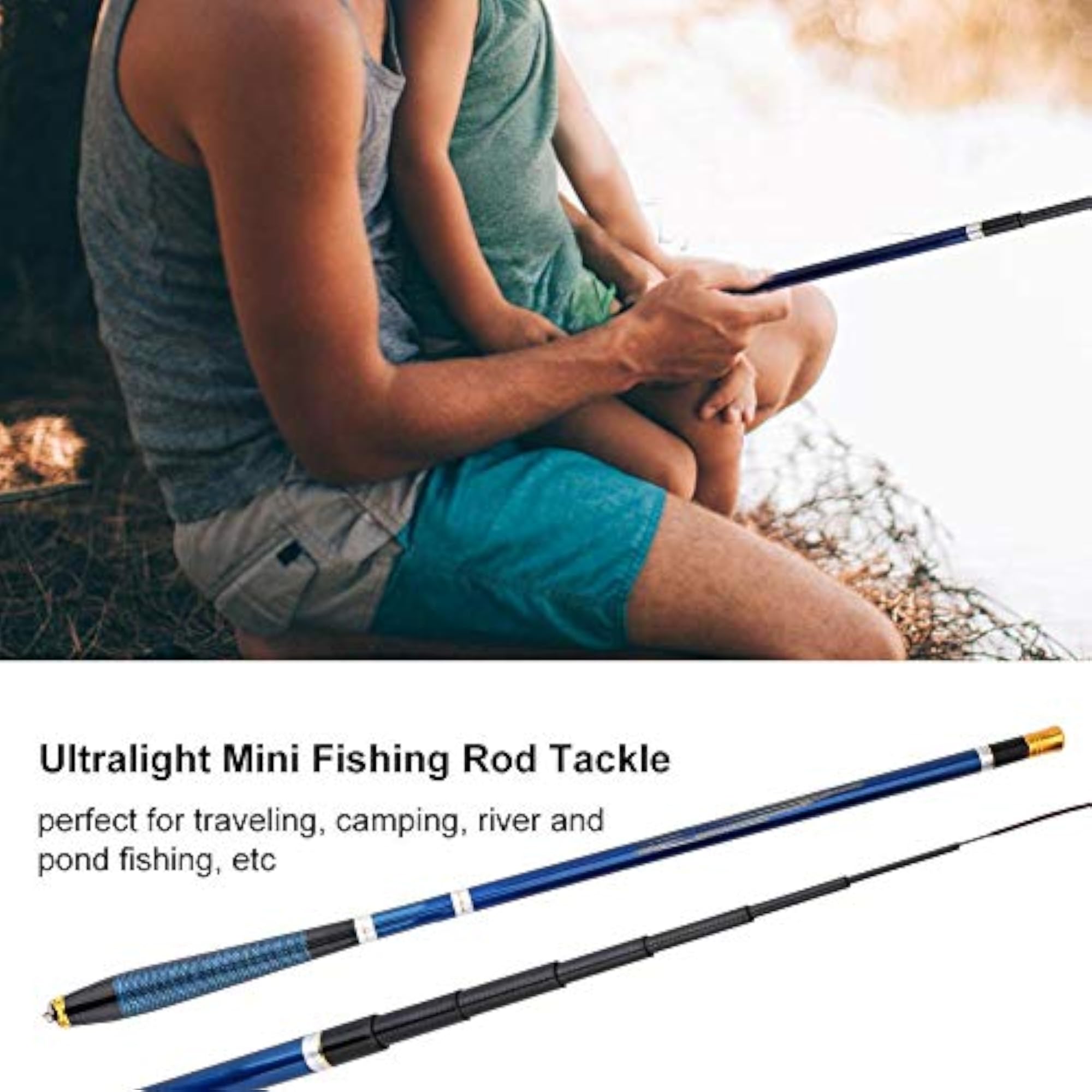 Ultralight Mini Portable Carbon Fishing Rod