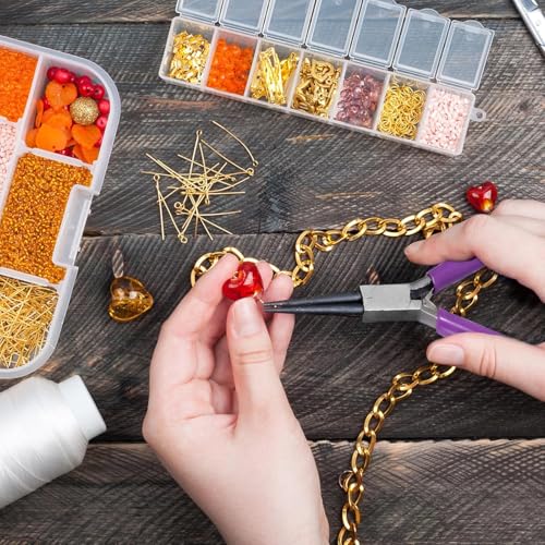 Pinces à bijoux pour fabrication artisanale et kit de réparation petit format