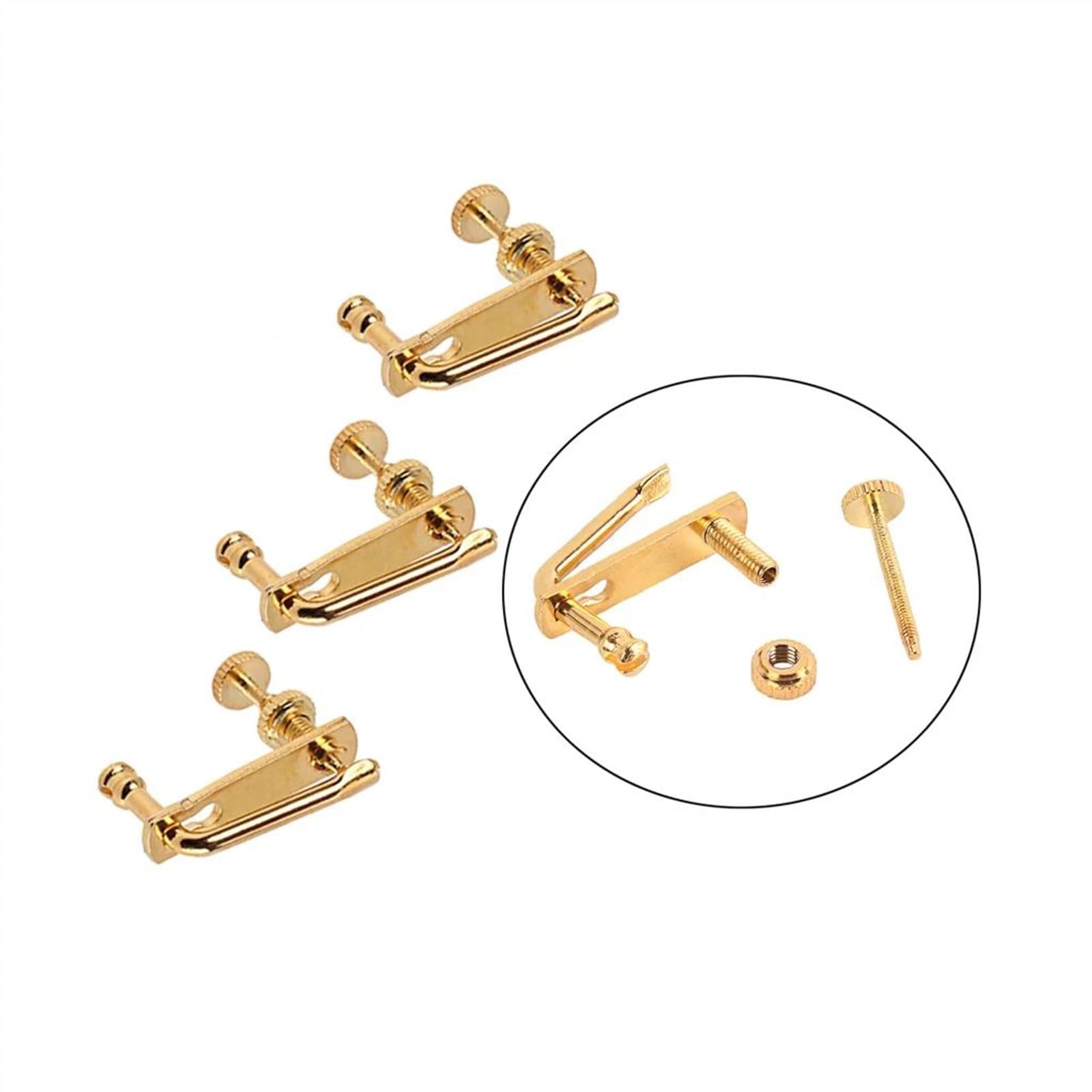 Accordatori di regolazione fine per regolatore di corde di violino per parti di violino 3/4 4/4 accessori per violino