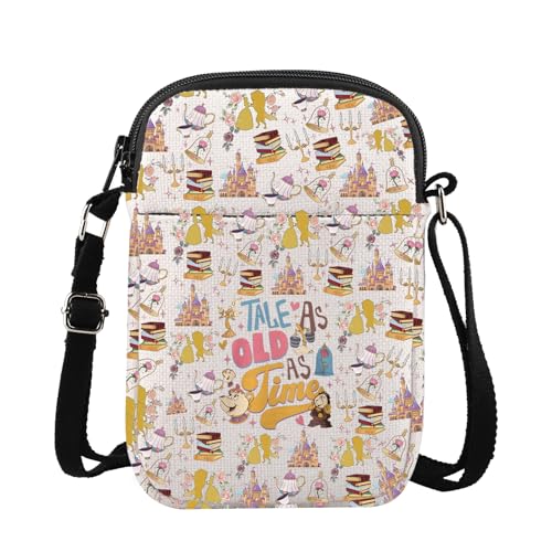 G2TUP Princess Crossbody Bag Beast Inspired Gifts Tale As Old As Time Gifts Princess Shouler Bag