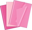 30 Sheets Pink Tissue Paper for Gift Bags, Assorted Pink Tissue Paper Wrap Bulk for Decoration Weddings Birthday DIY Project Valentine's Day Christmas Wrapping Crafts Decor, 14 X 20 Inches