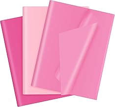 30 Sheets Pink Tissue Paper for Gift Bags, Assorted Pink Tissue Paper Wrap Bulk for Decoration Weddings Birthday DIY Project Valentine's Day Christmas Wrapping Crafts Decor, 14 X 20 Inches