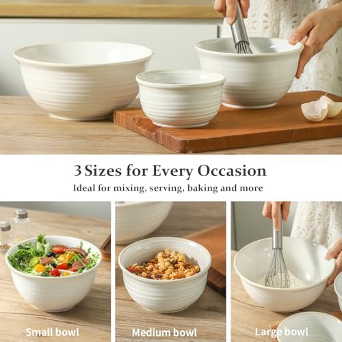 Hasense Ceramic Mixing Bowls - Thumbnail 3
