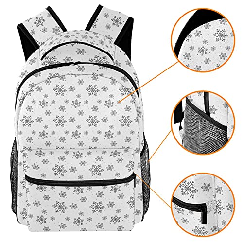 Sac à dos vert d'hiver grand volume au design décontracté Multicolore 7