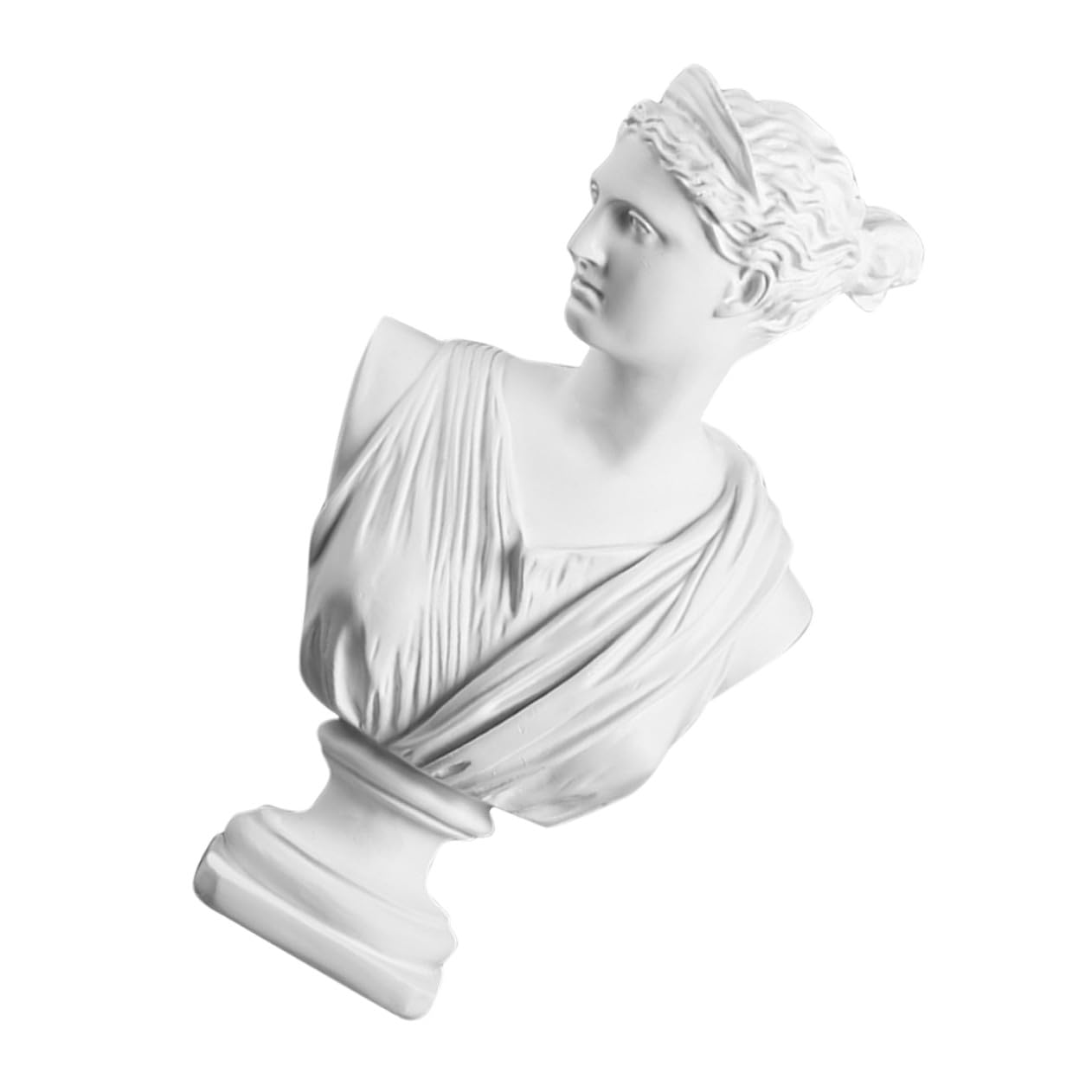 Statue de déesse romaine buste décoratif salon sculpture résine artistique bureau