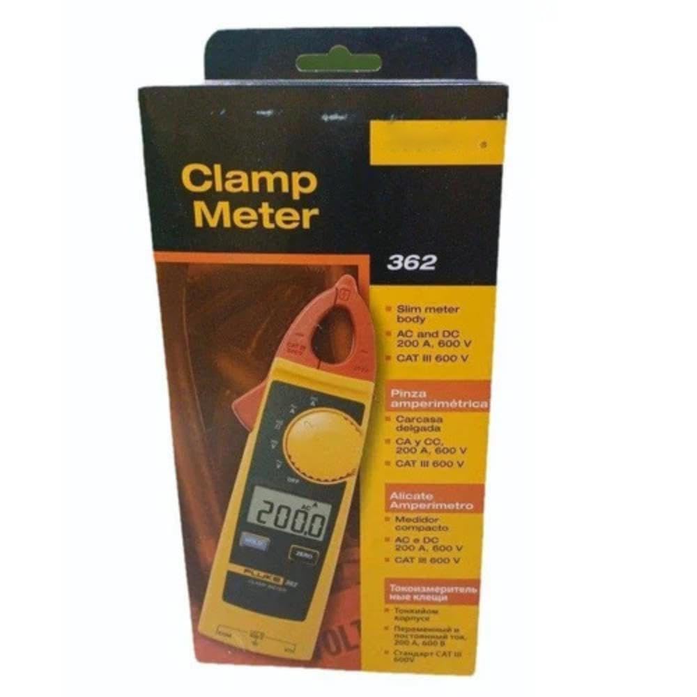 362 Digital Clamp Meter with LCD Display | 0-200A Current & 0-600V Voltage Measurement | Electrical Multimeter for Electricians, Circuit Testing, Power Inspection & Diagnostics-image-33