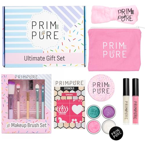 Prim and Pure Ultimate Mineral Makeup Gift Set | Perfect for Play...