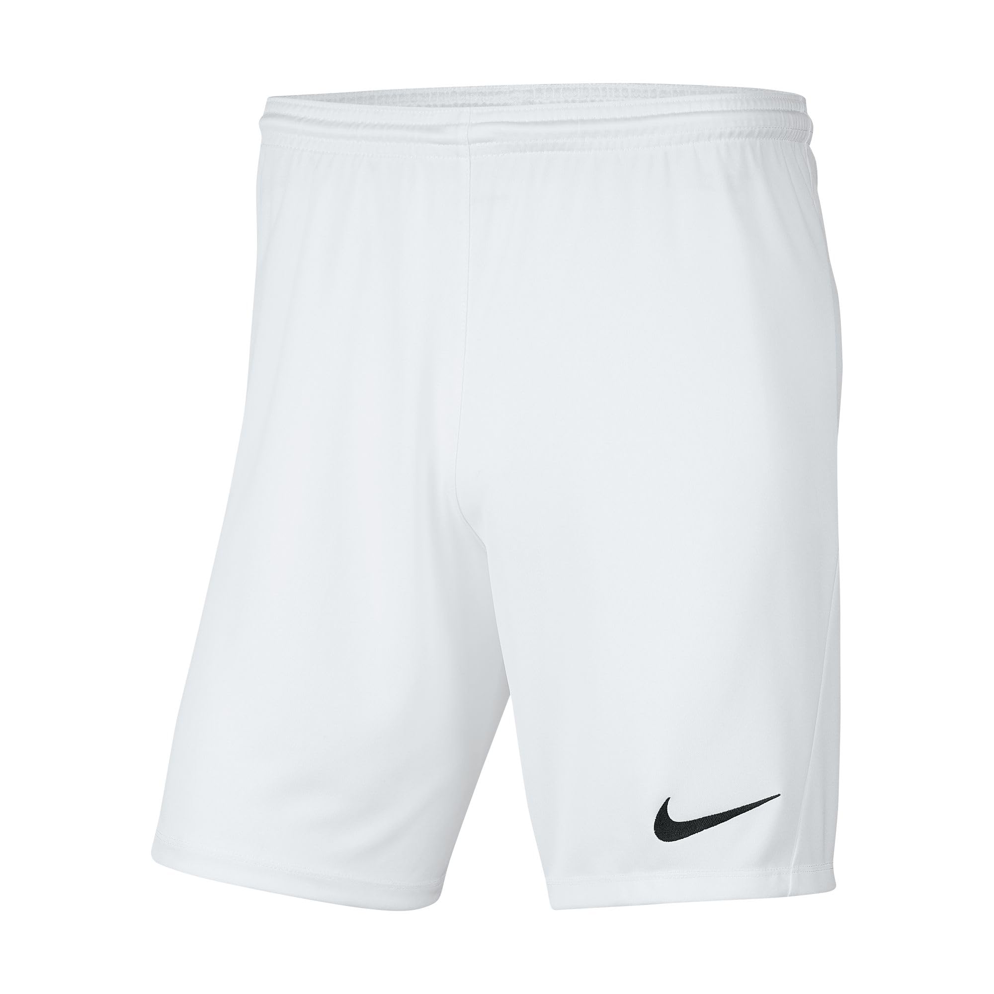 NIKE Boys Dri-fit Park 3 Shorts, White/Black, M EU