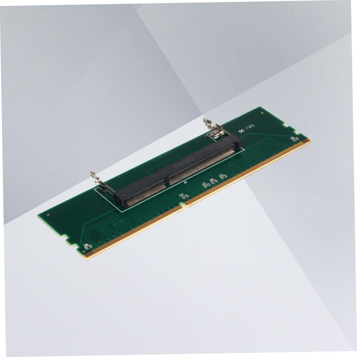 NUOBESTY 1Pc Memory Adapter for Laptop so to Desktop Connector Supports Frequency to Pins Over Protection Compatible with Internal Memory