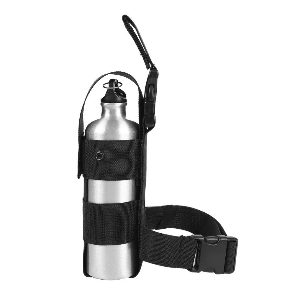 Étui tactique pour bouteille d'eau - Réglable - Léger - Pour le camping et la randonnée
