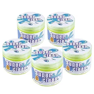 VEEHA IMPEX Super Clean Magic Gel Cleaner for Keyboard Computer Laptop Remote Control Remove Dust (5 Pack)