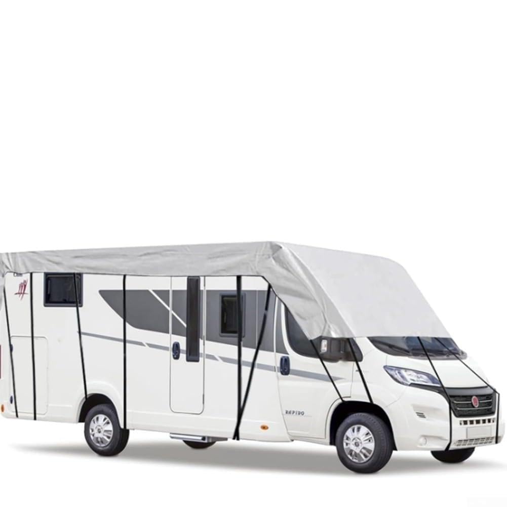 WinterReady - Cubierta impermeable para caravana Oxford 210D para camping y tiendas de campaña grandes, protección UV a prueba de polvo (8,5 m x 3 m)