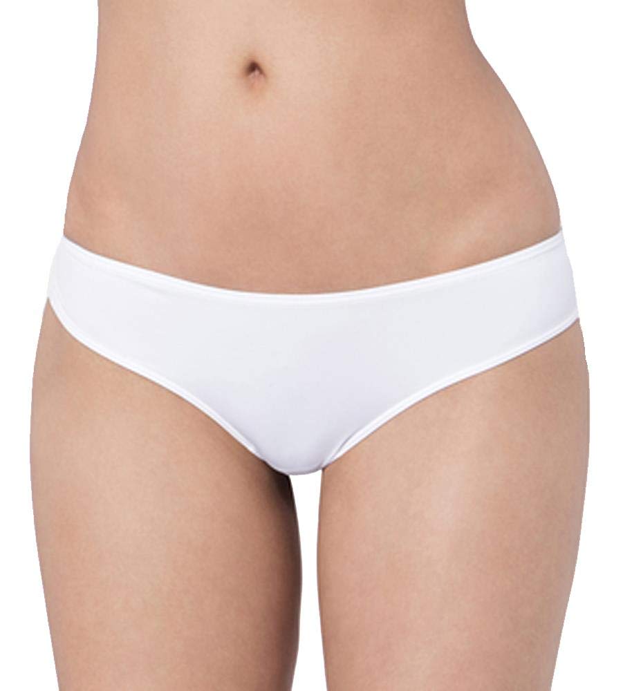 Triumph Women's Lovely Micro Brazilian String, Briefs, WHITE