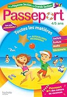 Passeport Cahier de Vacances 2019 - de la MS à la GS - 4/5 ans 2017016802 Book Cover