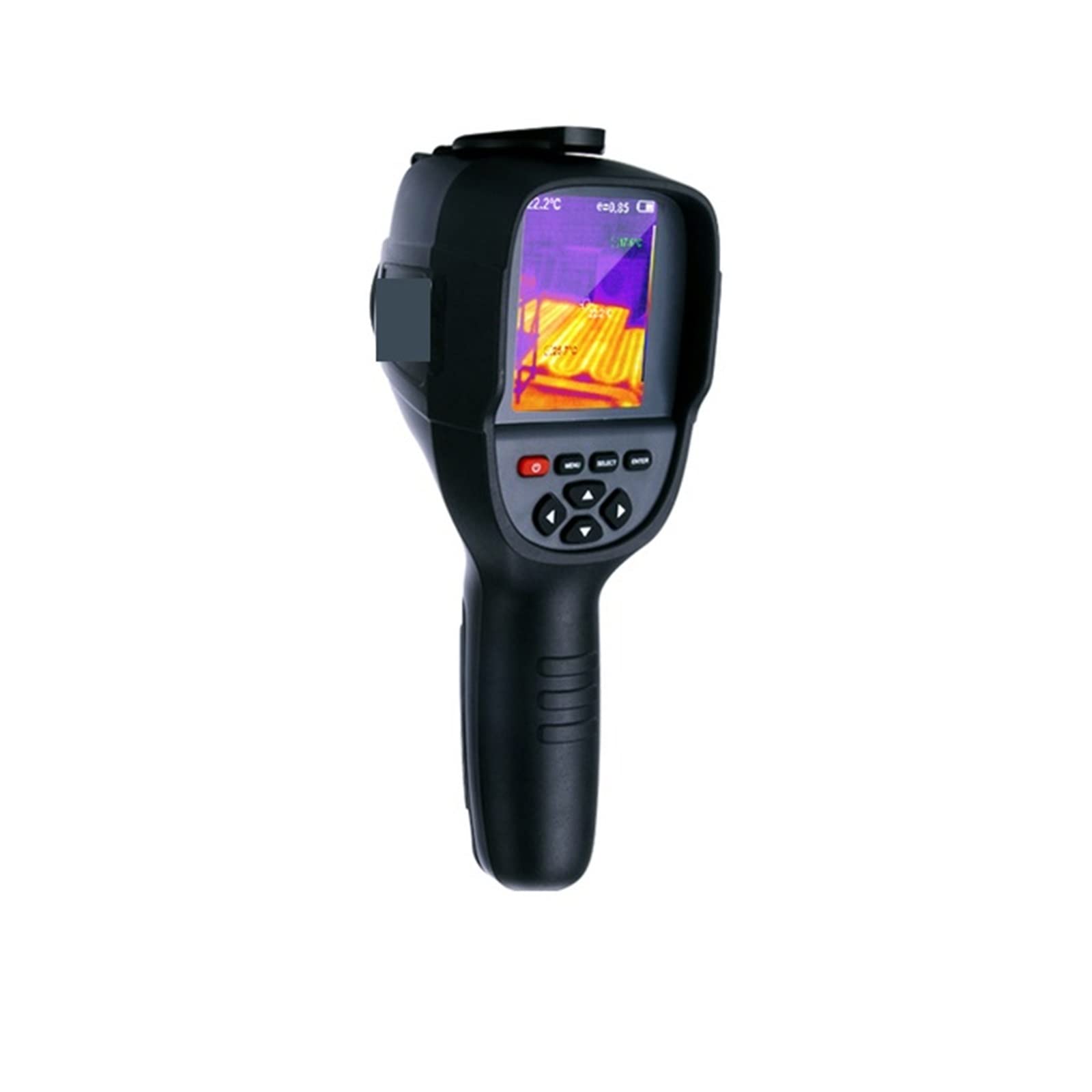 Kamera Termowizyjna, Przenośna kamera termowizyjna Kamera termowizyjna o wysokiej rozdzielczości Cyfrowa kamera termowizyjna podobna do termometru na żywo RęCzna Kamera Na Podczerwień(500 with case)