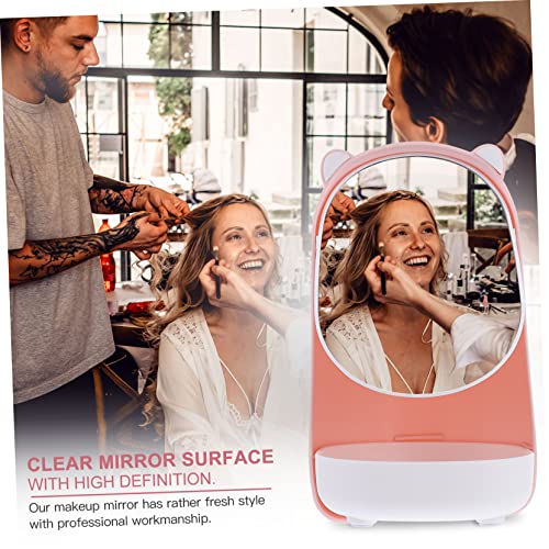 Espejo de maquillaje compacto ajustable LIFKOME para mujer miniatura 4