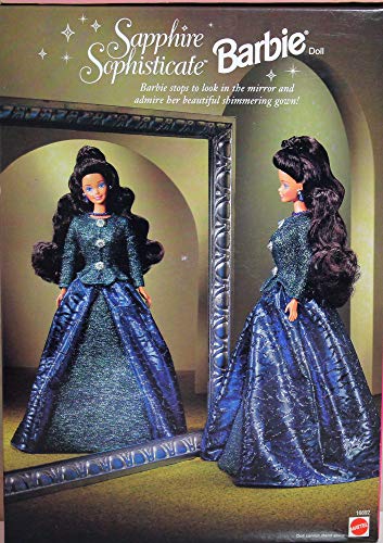 Barbie Sapphire Sophisticate Muñeca Mattel 1997 miniatura 2