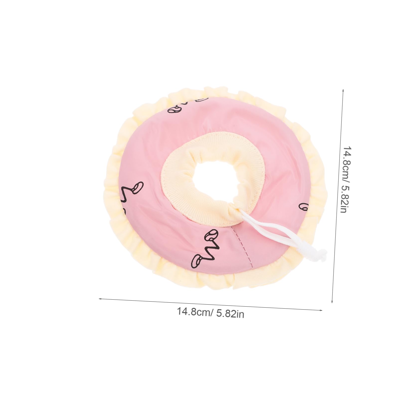 BESPORTBLE Guinea Pig Accessories Elizabethan Collar for Dogs Soft Cone Collar s Size Prevents Licking Biting Fast Recovery