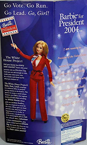 Barbie for President Muñeca 2004 miniatura 2