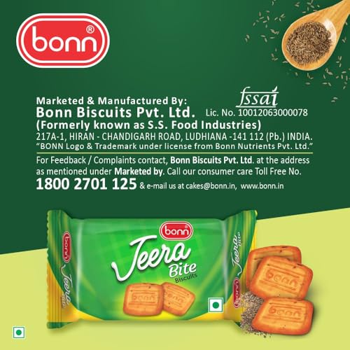 Image of Bonn Cummin Flavor Jeera Bite Biscuits, 76gm