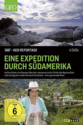 Eine Expedition durch Südamerika - 360°GEO Reportage [4 DVDs]