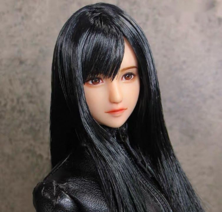 Amazon | 1/6 フィギュア 女性 ヘッド 美女 リアルフェイス 女子 手