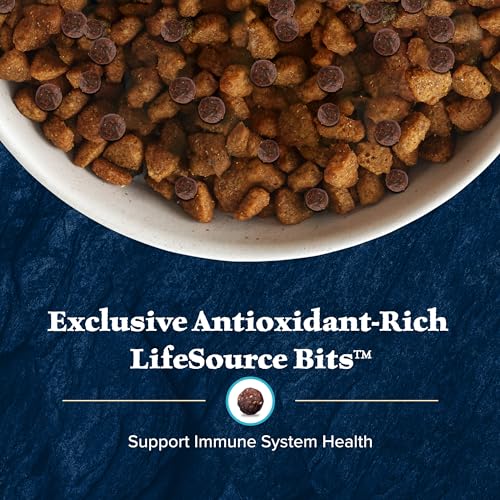 Image of Blue Buffalo Wilderness with Chicken High Protein with Wholesome Grains Healthy Weight Dry Dog Food for Adult Dogs, 30% Protein, Supports Immunity with Antioxidant-Rich LifeSource Bits, 24 lbs.