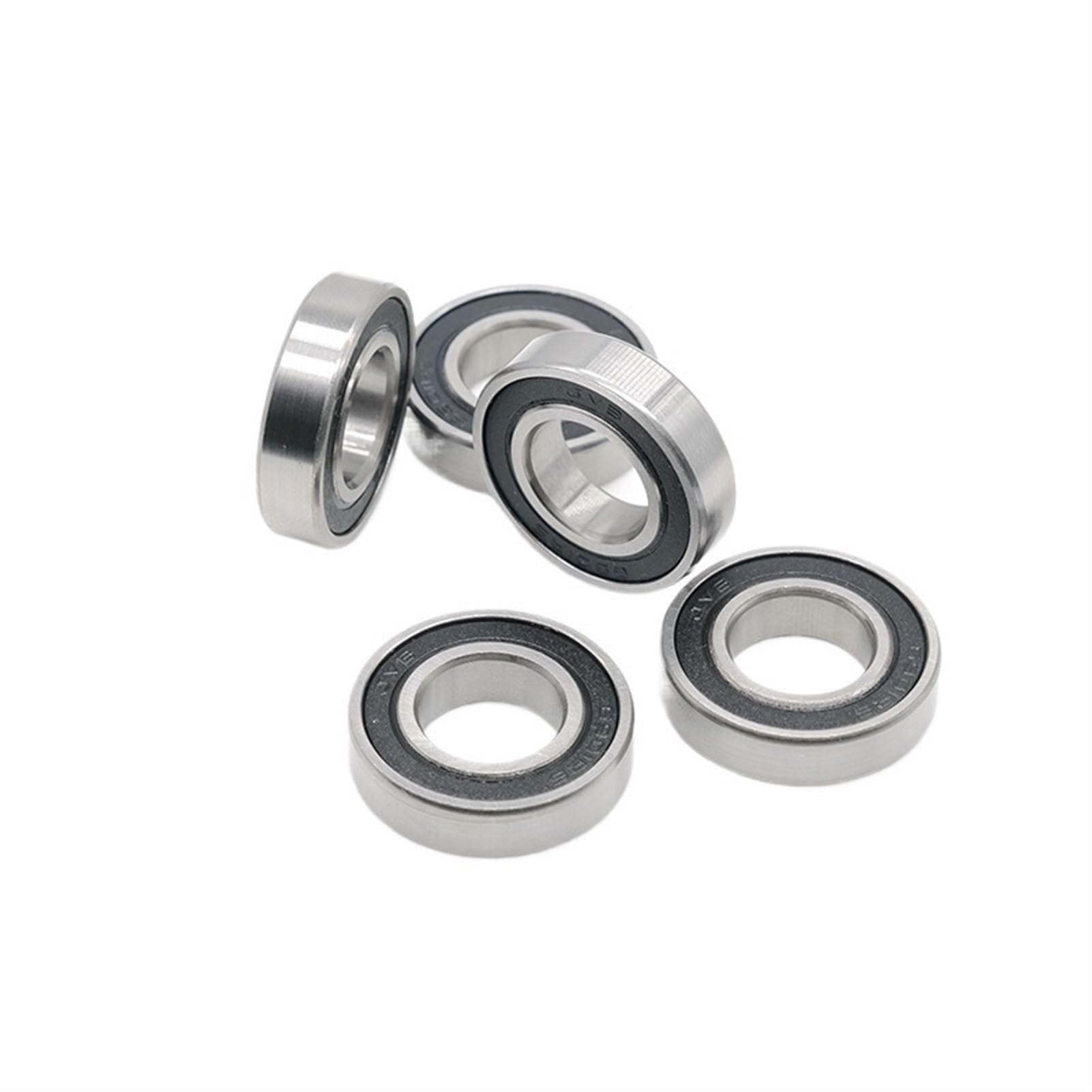 Namiar, Łożysko kulkowe zwykłe 10 sztuk 6901RS łożysko 12x24x6 mm ABEC-7 RC samochodów ciężarowych wyścigi Hobby łożyska kulkowe 2RS dla 1/10 1/8 osiowe