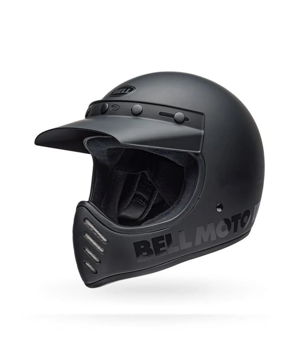 BELL HELMET MOTO-3 CLASSIC - Motorradhelm Matte/Gloss Black L ECE6