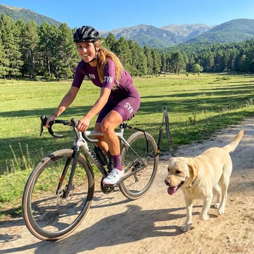 Artpet Laisse de vélo pour Chien avec amortisseurs et Fixation Rapide Laisse Hands-Free pour Chien– pour vélo et activités en extérieur