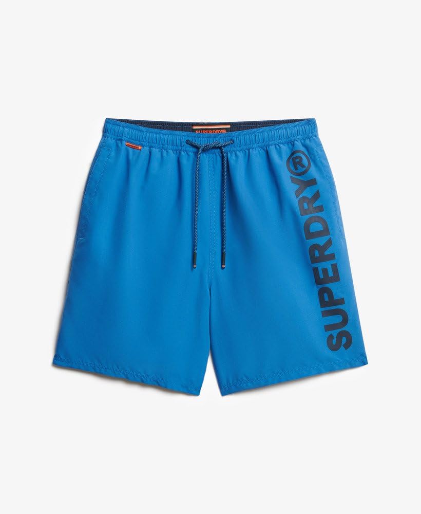 Superdry Sport Graphic 17 - Bañador para hombre, color azul