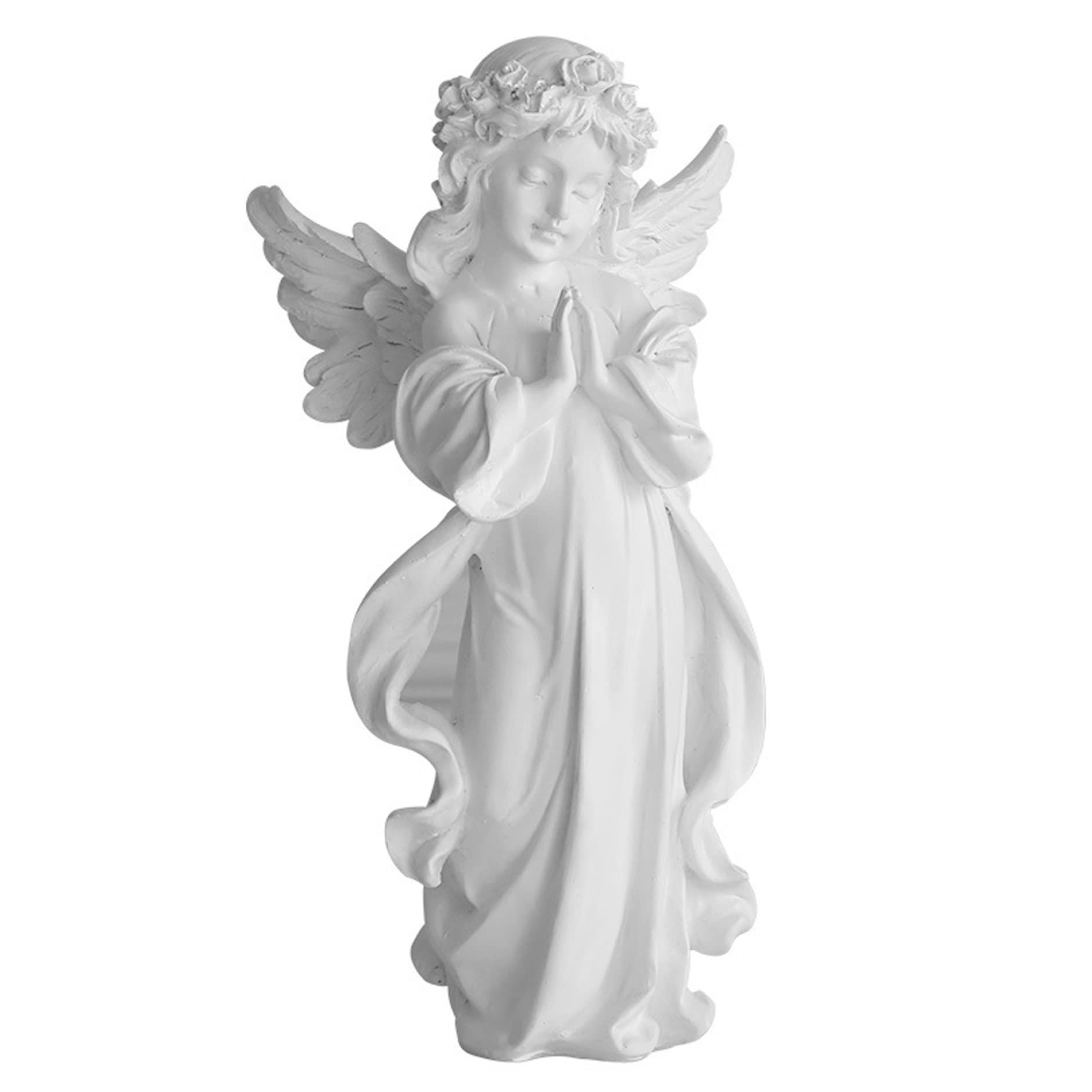 Statues d'ange vintage d'une finition artistique exceptionnelle pour une décoration raffinée