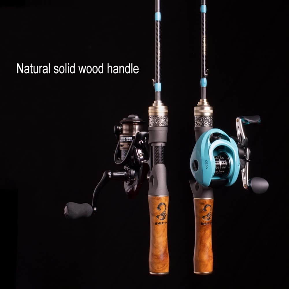 Amazon | 超軽量釣り竿カーボンファイバースピニング/キャスティング