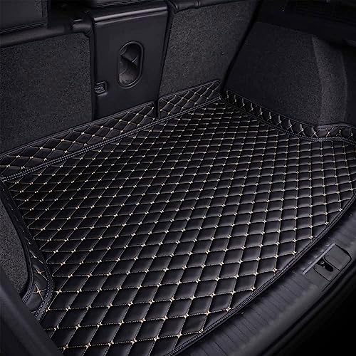 Auto Leder Kofferraummatte für V-W Phaeton (Sedan) 2002-2016, Kofferraum