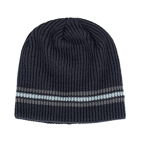 Image of BCDlily Fleece Lined Knit Beanie Hat Winter Hats for Women Men Warm Knit Ski Cap