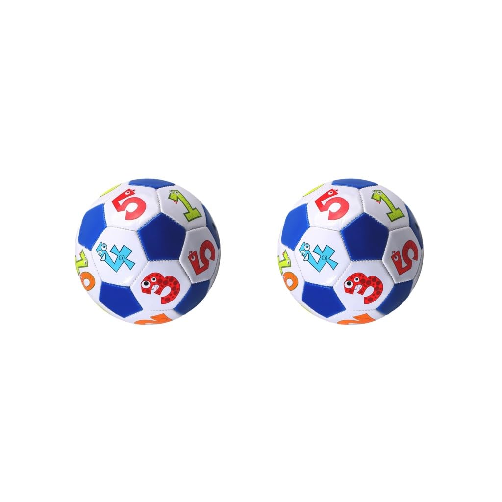 Amazon | 2のセットキッズサッカー安全サッカー遊具小道具小型スポーツ 
