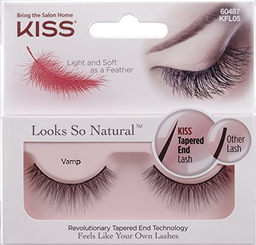 NEW KISS "Looks So Natural" VAMP Lashes (2-Pack) - KFL05