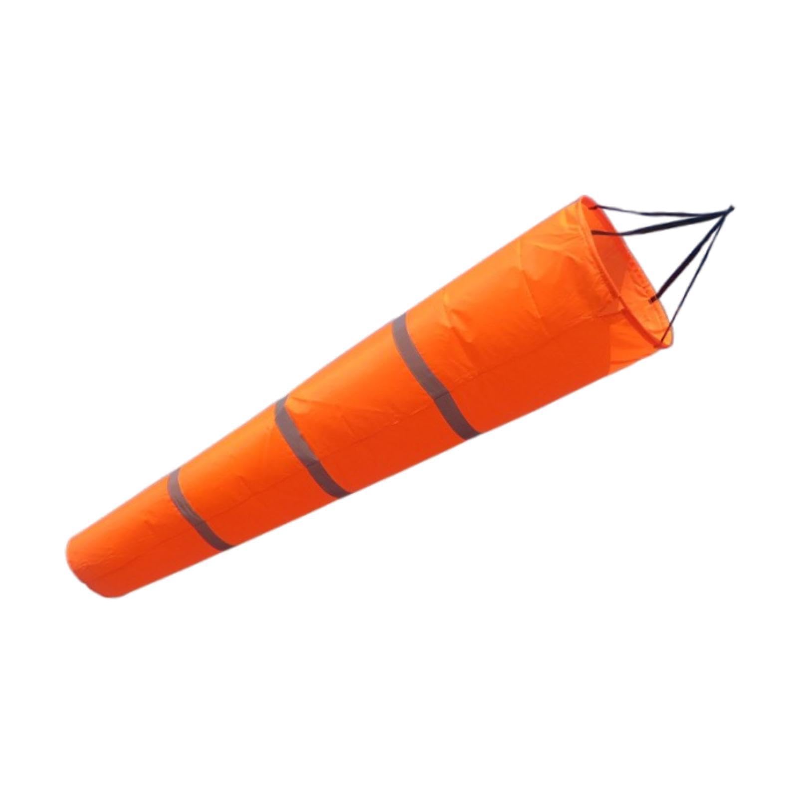 Windsock Ripstop Oxford Cloth Wind Direction Indicator for Park Airport Farm Orange-image-14