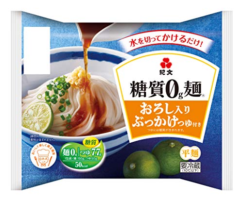 紀文【糖質0g麺 】 おろし入りぶっかけつゆ付き 1ケース(6パック) 紀文【糖質0g麺 】 おろし入りぶっかけつゆ付き 1ケース(6パック)