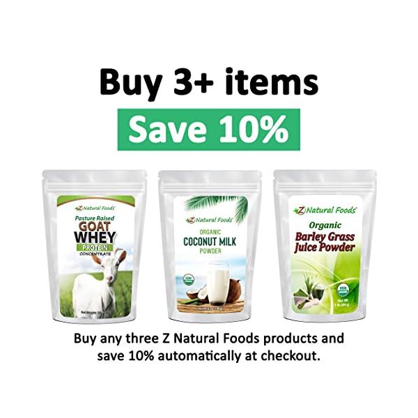 Goat Whey Protein Powder Concentrate - Unflavored & Undenatured - Grass Fed in USA - Good Source of BCAA - No Hormones or Antibiotics - 100% Pure, Gluten Free, Non GMO, Kosher - 1 lb - Image 6