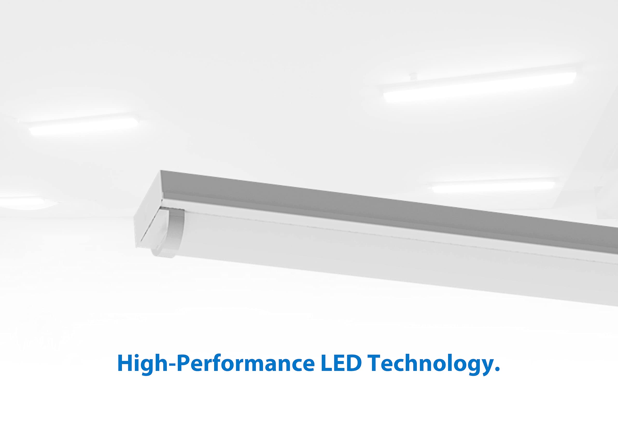 Amazon.com: NICOR Lighting - Lámpara de tira lineal LED de 4 pies