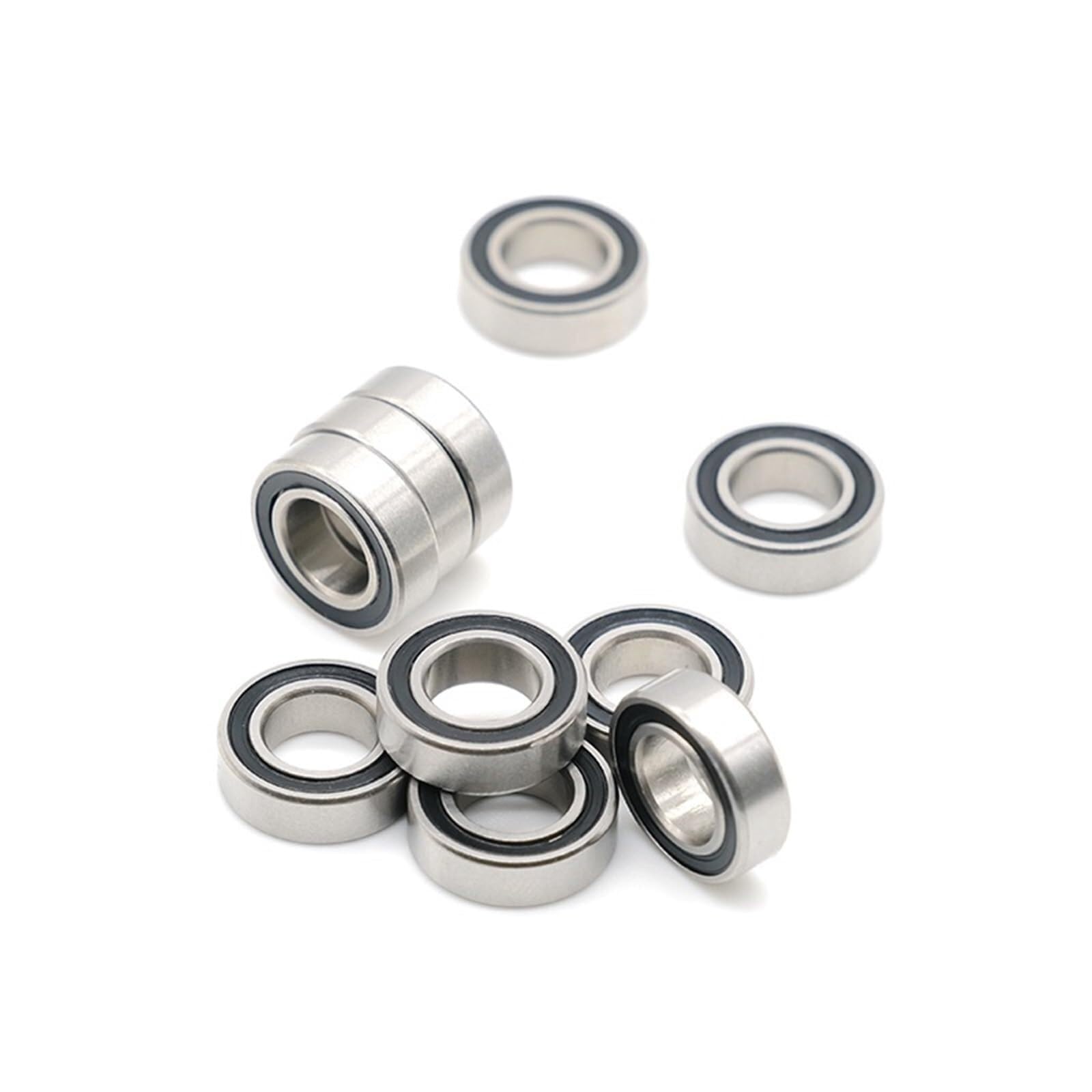 SMR137RS łożysko 10 sztuk 7x13x4 mm ABEC-7 Hobby elektryczny zdalnie sterowany samochód ciężarówka SMR137 RS 2RS łożyska kulkowe SMR137-2RS czarne uszczelnione