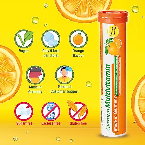 Effervescent Tablets Mix T&D Pharma - 12 x 20 = 240 German effervescent Tablets - Vitamins and Minerals in Fruity Flavours - Made in Germany - Image 4