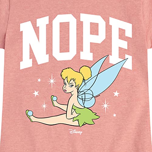 Disney - Tinker Bell - Tinker Bell Nope - Toddler and Youth Girls Short Sleeve Graphic T-Shirt3