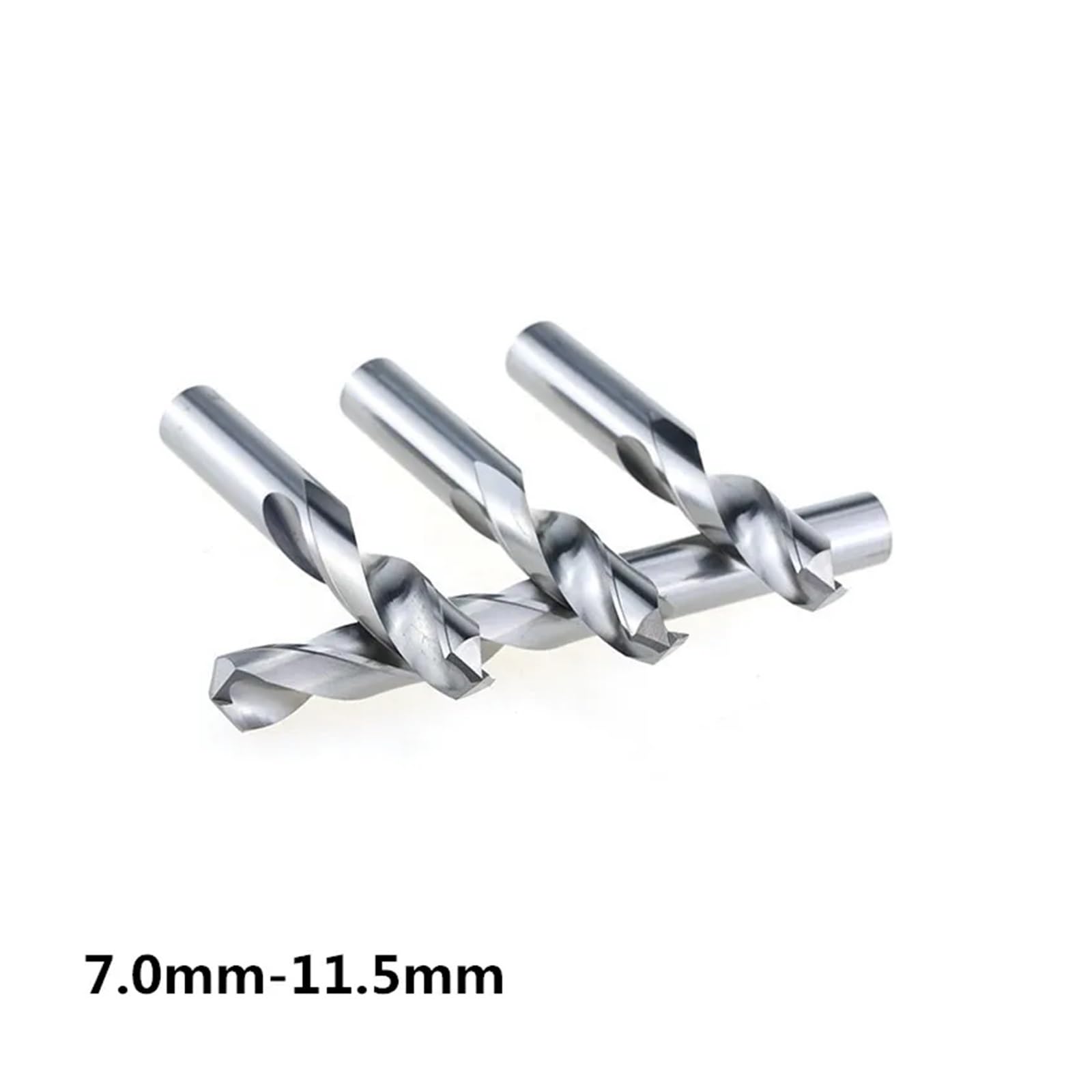 1 pz carburo gambo dritto trapano trapano 10mm CNC Rotary Tool per utensili in metallo AIQFTGSNS