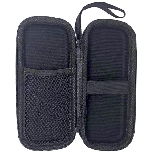INVODA Capa rígida de barbear para OneBlade Aparador elétrico híbrido de rosto e corpo Estojo de viagem compatível com QP2630 QP2520 (preto)