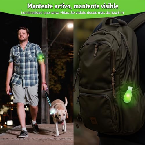 Miniatura 7 de Ainiv Luz De Correr Running, 3 Modos Night Light Clip On Torch, Recargable Silicona Luz Con Clip Magnético Fuerte Para Enfermeras, Turnos Nocturnos, Carreras Nocturnas, Paseos Con Perros