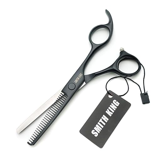 Miniatura 6 de Tijeras de pelo de 5.5 pulgadas con peine de adelgazamiento, tijeras de corte de cabello, tijeras de adelgazamiento para profesionales y personales