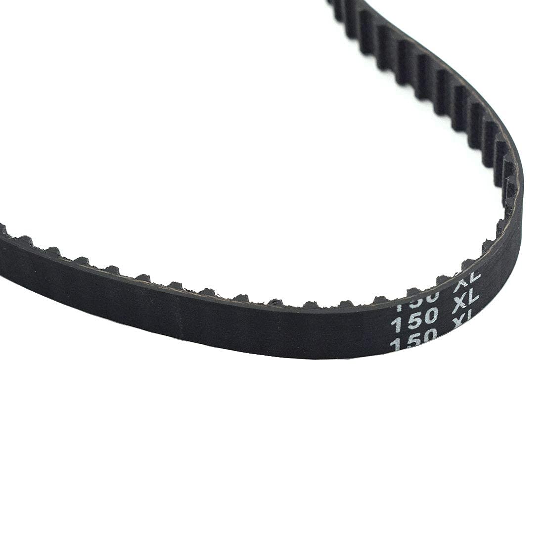 Courroie De Distribution 150XL037 75 Dents, Largeur 10 Mm - Caoutchouc Noir Pour Transmissions Synchromes