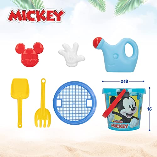 Disney Mickey And The Roadster Racers Mouse Sac À Dos De Plage Cube Avec Accessoires 18 Cm 48217 - vue 6
